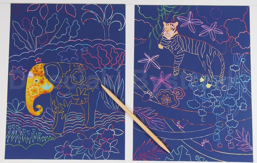 Djeco Wydrapywanki Natura